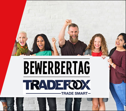 Logo Bewerbertag TRADEFOOX