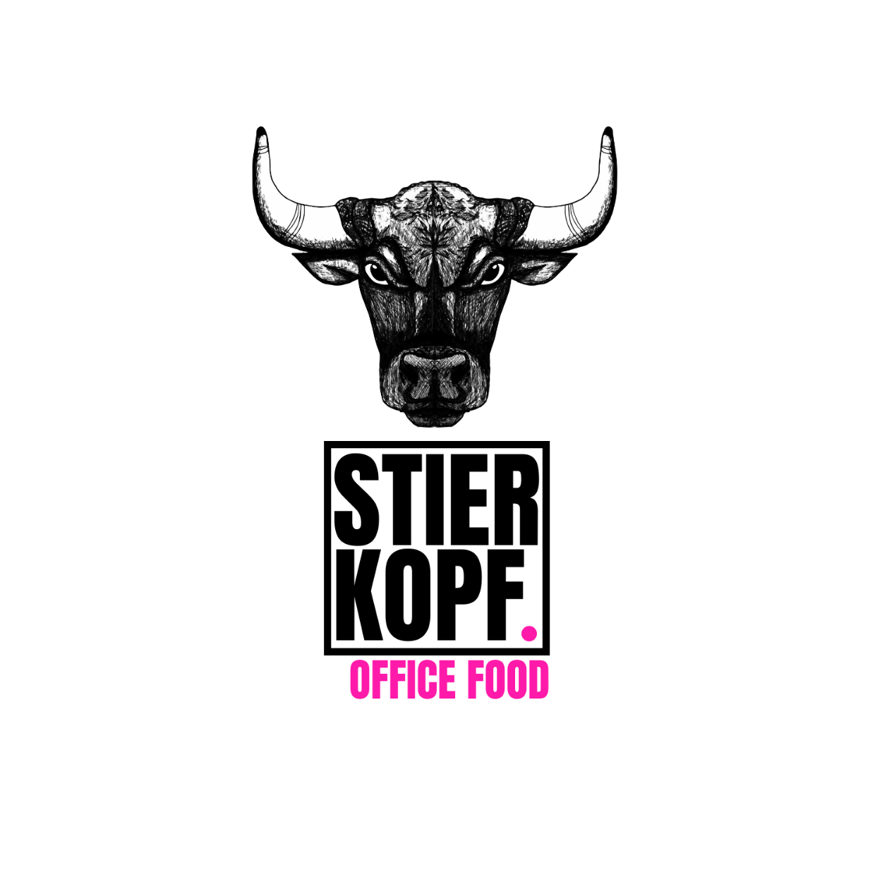 Logo Stierkopf - office food